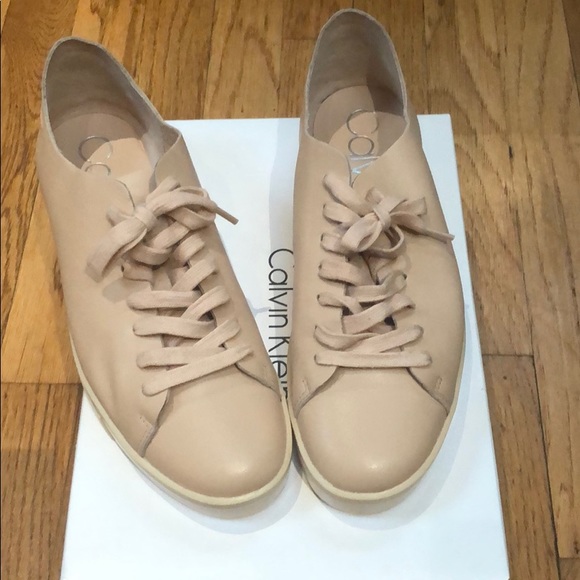 calvin klein pink sneakers